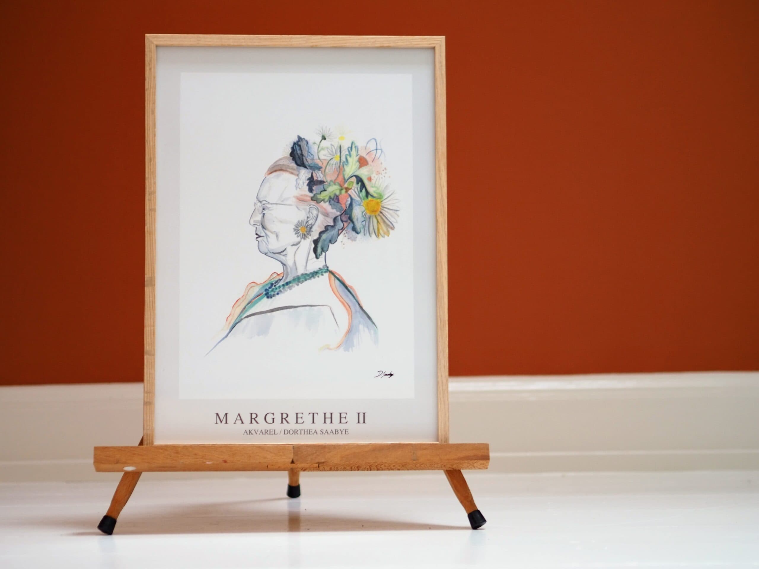 Queen Margrethe II Poster